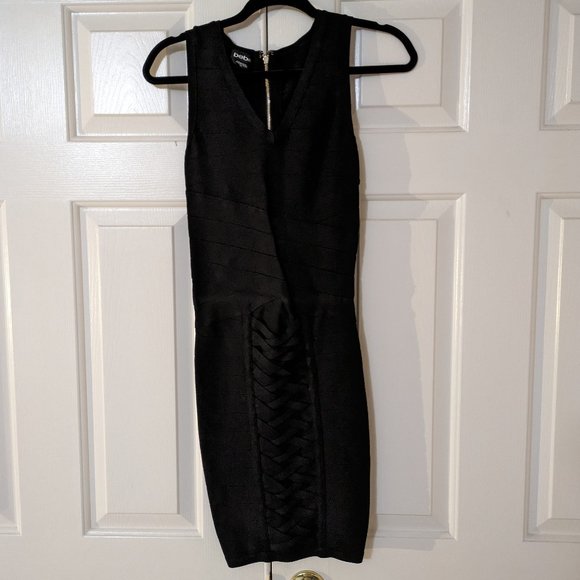 Black Bondage Dress - Picture 1 of 3